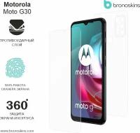 Защитная пленка для Motorola Moto G30 (Глянцевая, Защита экрана FullScreen)