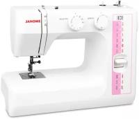 Швейная машина Janome TR 1018, белый/розовый