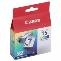 Картридж оригинальный цветной Canon BCI-15 Color, ресурс 100 стр. (1 шт.)