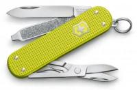 Нож перочинный Victorinox Alox Classic (0.6221.L23) 58мм 5функц. желтый подар.коробка