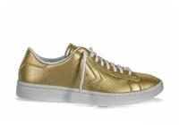 Кожаные кеды Converse PL LP 555946 цвет золотой (37)