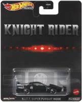 Машинка Hot Wheels PREMIUM Тематическая премиальная KNIGHT RIDER KITT SUPER PURSUIT MODE DMC55/GJR38