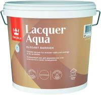 Лак интерьерный Tikkurila Lacquer Aqua База EP бесцветный полуглянцевый 2.7 л