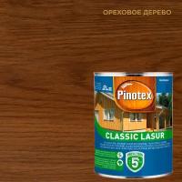 Пропитка декоративная для защиты древесины Pinotex Classic Lasur AWB орех 3 л