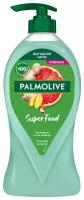 Крем-гель для душа женский Palmolive Super Food: Грейпфрут и Сок Имбиря для всей семьи, 750 мл