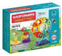 Конструктор MAGFORMERS 703016 Plus Set Magformers, 48 дет