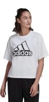 Футболка adidas Essentials Logo Boxy Tee, размер XS INT, белый