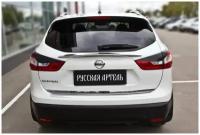 Накладки на задние фонари (реснички) Nissan Qashqai 2014-2017 (II)