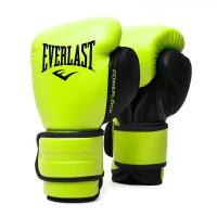 Перчатки тренировочные Everlast Powerlock PU 2 14oz салатовые