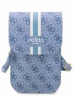 Guess для смартфонов сумка Wallet Bag 4G Stripes Blue