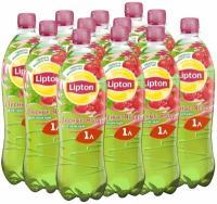 Чай Lipton (Липтон) зеленый Лесные ягоды 1,0 л х 12 бутылок, пэт