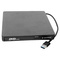 Оптический привод Gembird DVD-USB-03, BOX, черный