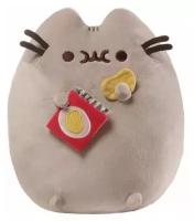 Мягкая игрушка Пушин с чипсами (Pusheen) 15 см