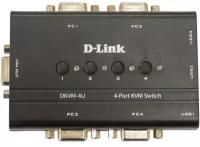 Переключатель KVM D-LINK DKVM-4U