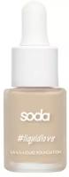 SODA LA-LA-LIQUID FOUNDATION #liquidlove тональная основа флюид, 102 VANILLA MILKSHAKE