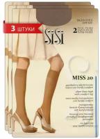 Гольфы Sisi Miss 20 (2 пары) Miele 0 (кмпл. 3шт.)