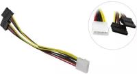 Переходник Exegate Molex - 2x SATA, 0.15m (EX138935RUS)