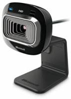 Камера Web Microsoft LifeCam HD-3000 черный черный USB2.0 с микрофоном (T3H-00013)