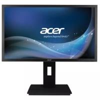 Монитор Acer 23,8" ACER B246HYLAYMDPR Black (IPS, 1920x1080, D-sub+DVI+DP, 6 ms, 178°/178°, 250 cd/m, 100M:1, MM, Pivot)