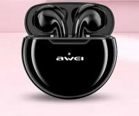 Беспроводные Наушники AWEI T17 TRUE Wireless Sports EARBUDS, черный