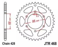 Звезда ведомая JTR468 36