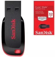 Флеш-диск SanDisk CZ50 Cruzer Blade 32Gb USB2.0 Black/Red