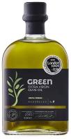 Attica Food оливковое масло GREEN Extra Virgin 0,2% нефильтрованное (Греция, Пелопоннес, 500мл, нерафинированное, стекло)