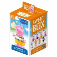 Sweet Box "свинка пеппа" мармелад с игрушкой Свит бокс, 10 коробок по 10 г