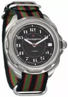 Мужские наручные часы Восток Командирские 216186-multicolor, нейлон, мультиколор