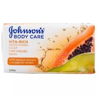 Johnson's Body Care Мыло кусковое Vita-Rich Смягчающее с экстрактом папайи