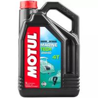 Синтетическое моторное масло Motul Marine Tech 4T 25W40