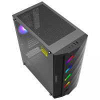 Корпус GameMax Black Diamond Miditower, ATX без БП