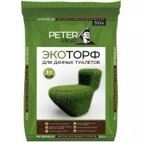 PETER PEAT Экоторф для дачных туалетов