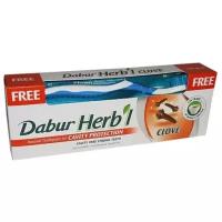 Зубная паста Dabur Herb’l Clove (гвоздика) 150 гр. в комплекте с зубной щеткой