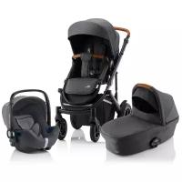 Детская коляска 3-в-1 Britax Roemer Smile III (Baby-safe3 i-size), Midnight Grey