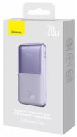 Внешний аккумулятор Baseus Bipow Pro Digital Display Fast Charge Power Bank 10000mAh 20W Purple (PPBD040105)