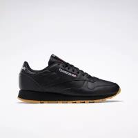 Кроссовки Reebok Classic Leather, размер 7,5 US, черный