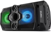 Мобильные колонки SVEN PS-650 2.0 чёрные (2x25W, mini Jack, USB Type-C, USB flash, Bluetooth, FM, micro SD, ПДУ, 4000 мA, LED подсветка)