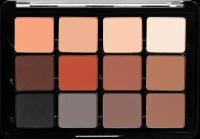 Тени для глаз в палитре Viseart Matte eyeshadow palette 01 Neutral Matte