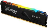 Оперативная память DIMM 32 Гб DDR4 3200 МГц Kingston Fury Beast RGB (KF432C16BBA/32) PC4-25600