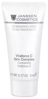 Janssen Cosmetics, Регенерирующий концентрат с витамином С для лица для сухой кожи Vitaforce C Skin Complex, 5 мл