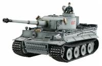 P/У танк Taigen 1/16 Tiger 1 (ранняя версия) HC, ИК-пушка, башня на 360, подшипники в ред., откат V3, TG3818-1C-BTR-IR3.0