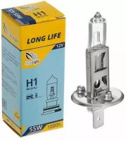 Лампа автомобильная Clearlight LongLife, H1, 12 В, 55 Вт