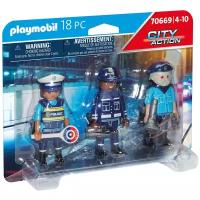 Конструктор Playmobil City action 70669 Фигурки полицейских