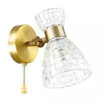 Бра Lumion Jackie 3704/1W, E14, 40 Вт, цвет арматуры: бронзовый