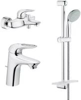 Комплект смесителей Grohe Eurostyle 124416 3 в 1