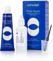 Concept Profy Touch Eyelashes Color Cream - Концепт Профи Тач Крем-краска для бровей и ресниц коричневый, 30+20 мл -