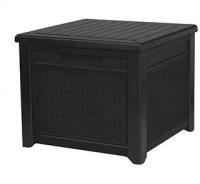 Квадратный сундук Cube Rattan 208л (серый)