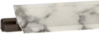 Плинтус KORNER Korner, 300х2.3х2.3 см, цвет белый мрамор