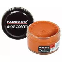 Крем для обуви Shoe Cream TARRAGO, цветной, банка стекло, 50 мл. (103 (pale orange) тёмно-оранжевый)